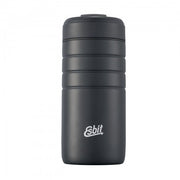 Taza térmica MAJORIS 450 ml negra de acero inoxidable