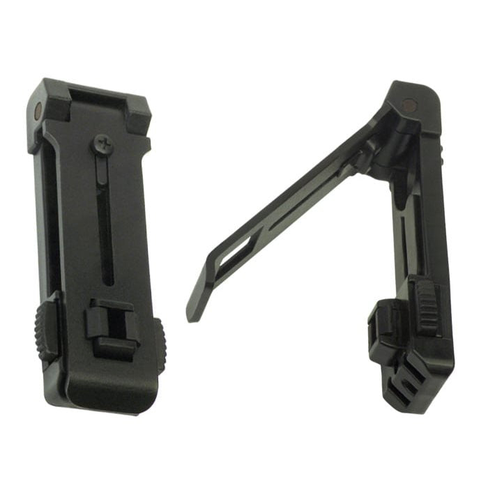 Funda doble rotativa MH-MH para cargador de doble fila 9mm Luger, plástico