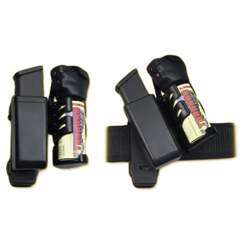 Funda rotativa MOLLE MH-SHT-14 para cargador 9mm Luger y spray SHT-14, vista del producto