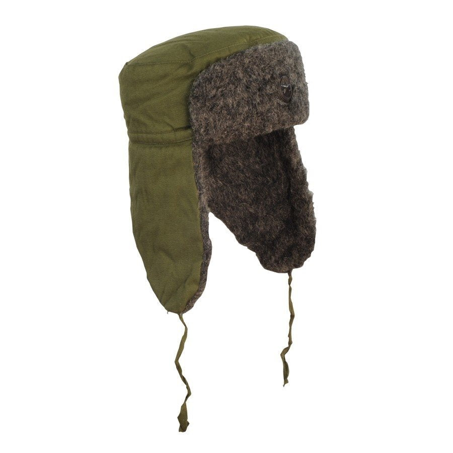 Ushanka húngara M82 verde de depósitos militares, en buen estado