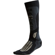 Calcetines BATAC Mission negro/dorado con refuerzo en planta
