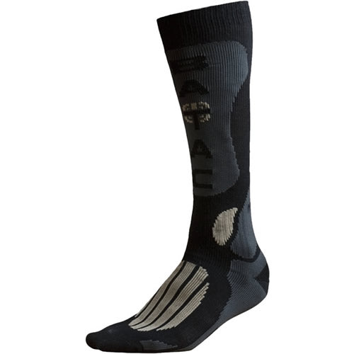 Calcetines BATAC Mission negro/dorado con refuerzo en planta