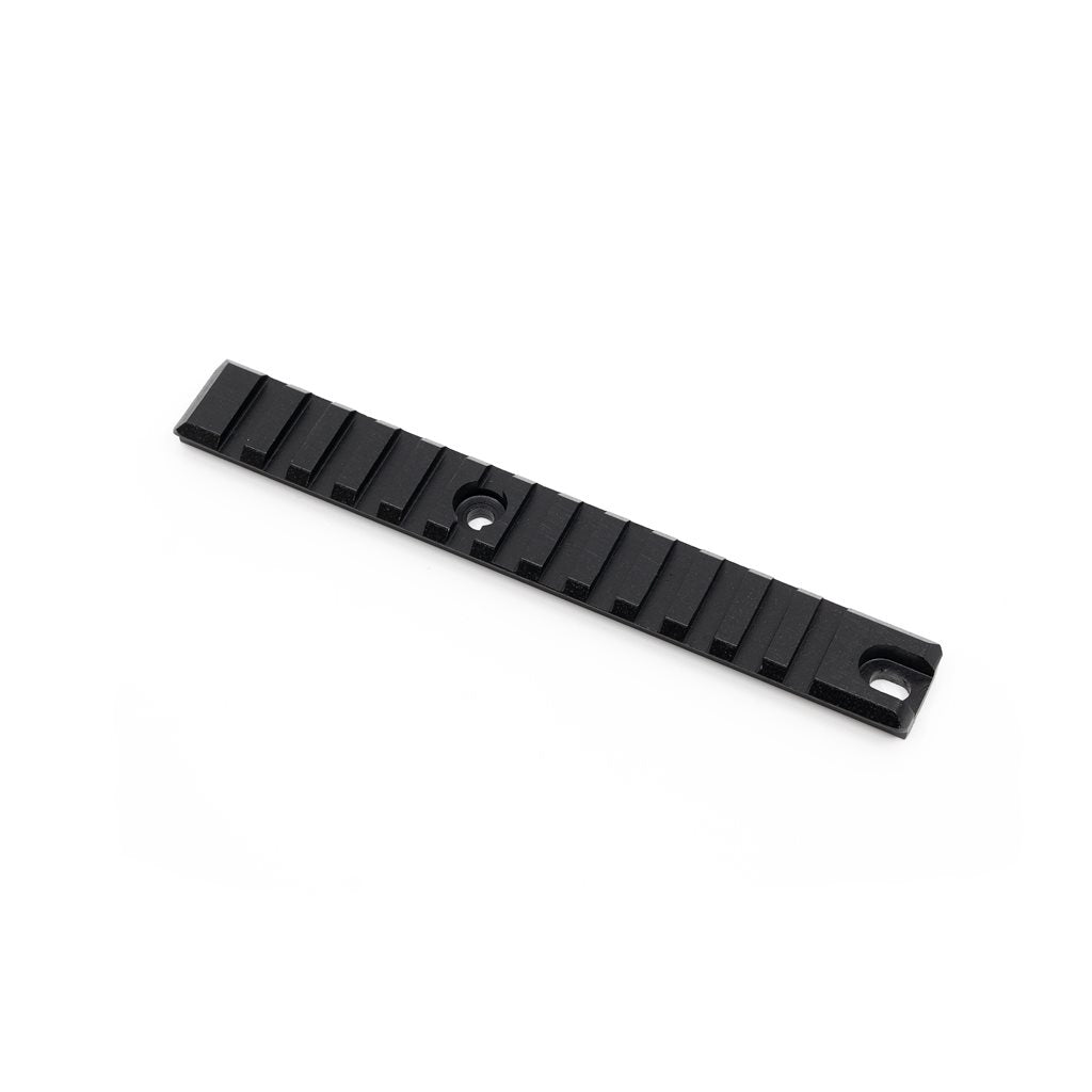 Rail Picatinny Weaver 98 mm en duraluminio 6061 - MIL-STD