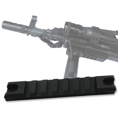 RAIL 1913 Picatinny Weaver 155 mm en dural 6061 endurecido para montaje de accesorios