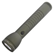 Linterna LED verde 524 lm, aluminio, resistente a impactos, 2 pilas D (no incluidas)