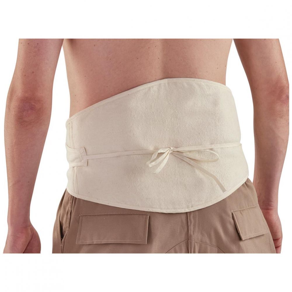 Cinturón lumbar Pás bederní ledviňák negro, ancho y ajustable con cierre de velcro