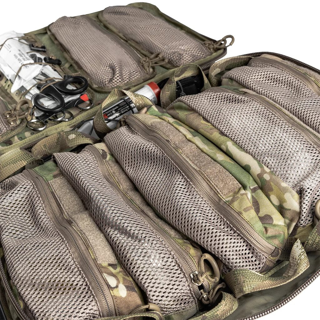 MISSION MEDIC mochila sanitaria táctica compatible con sistema MISSION y fijaciones MOLLE/PALS