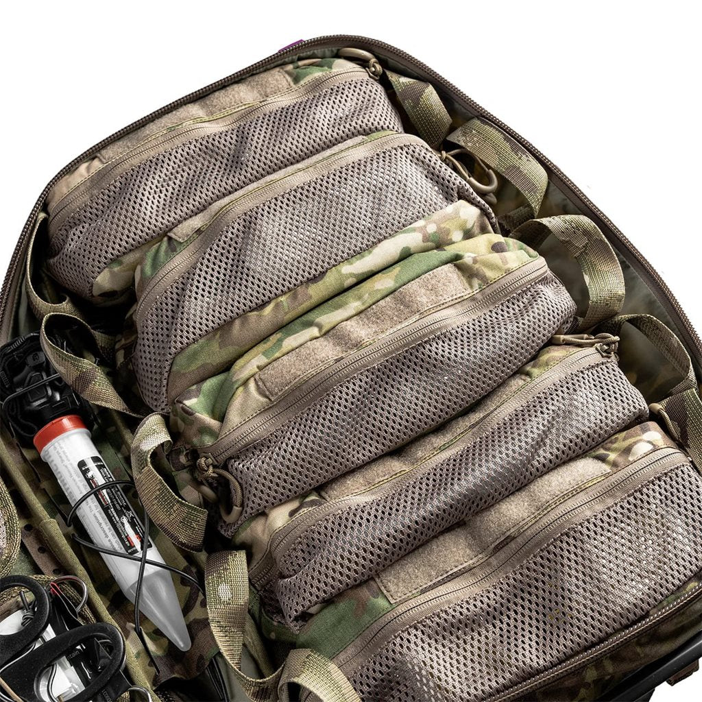 MISSION MEDIC mochila sanitaria táctica compatible con sistema MISSION y fijaciones MOLLE/PALS