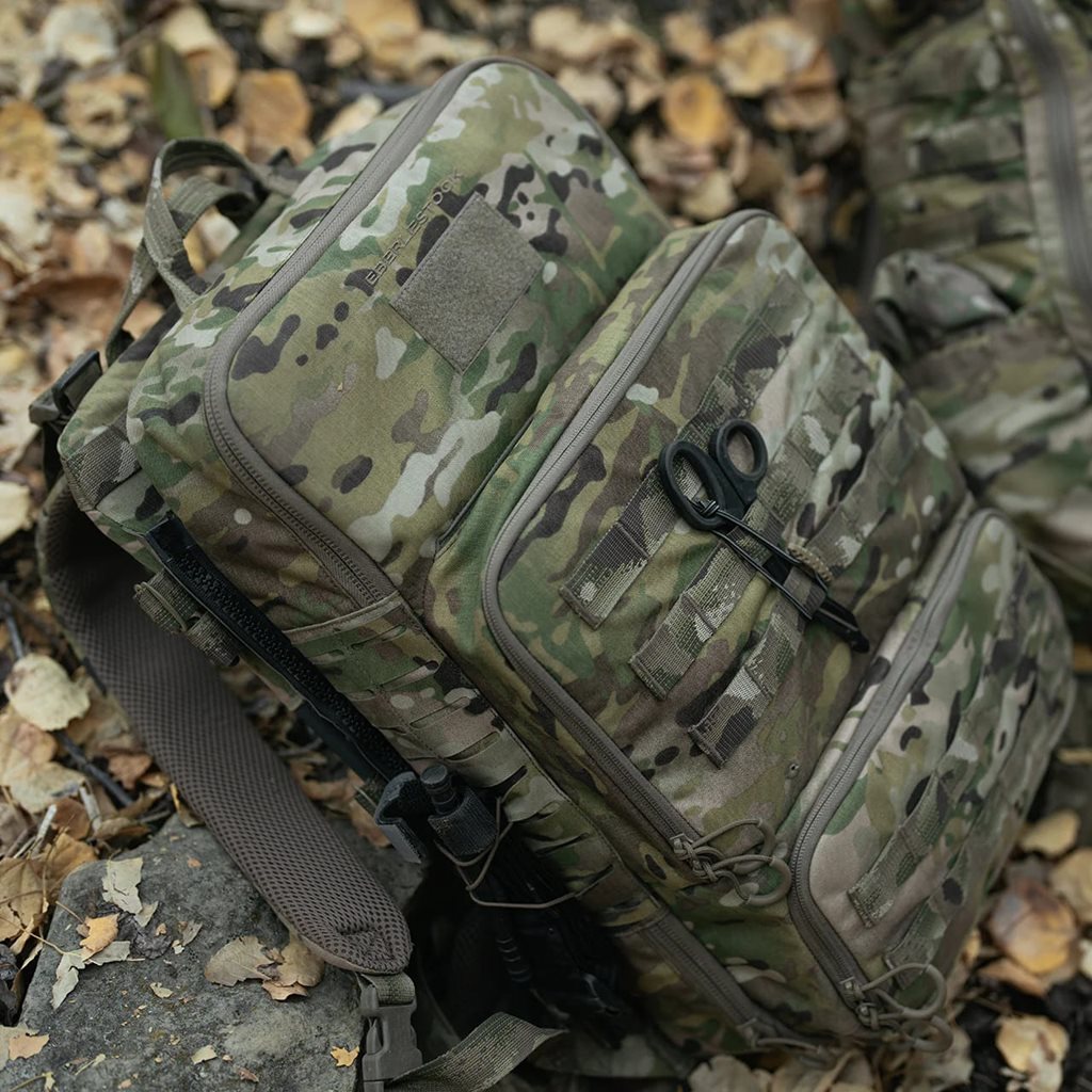 MISSION MEDIC mochila sanitaria táctica compatible con sistema MISSION y fijaciones MOLLE/PALS