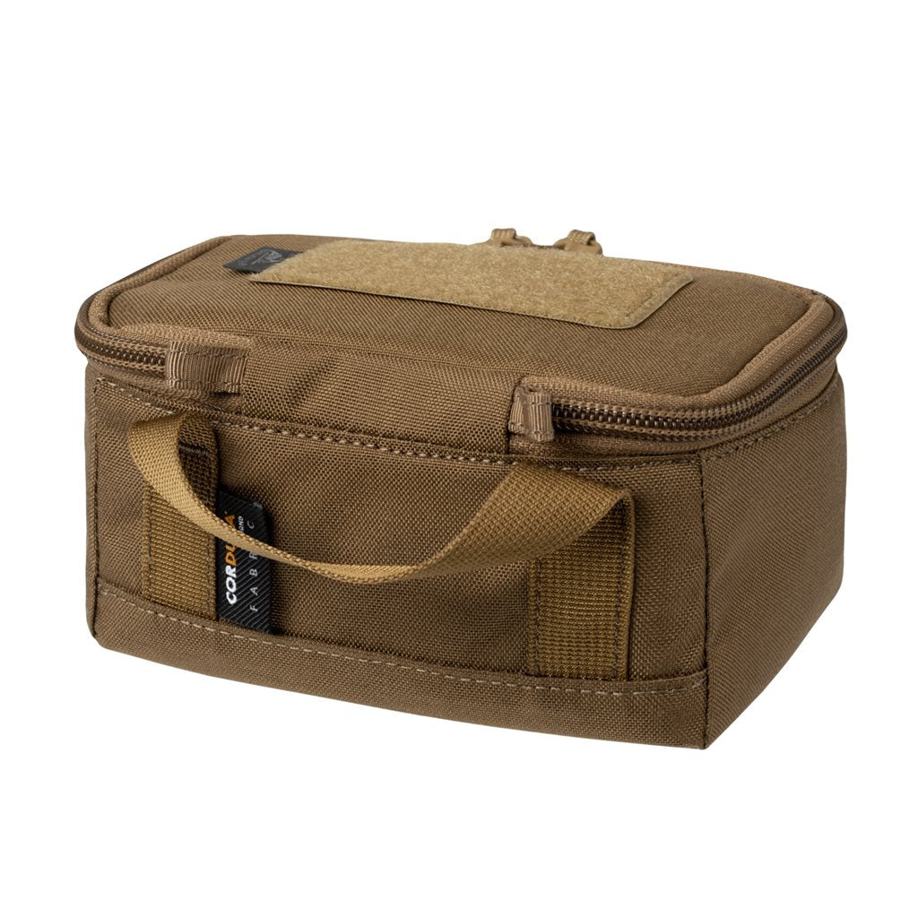 Funda AMMO BOX para cartuchos negra de Cordura 500D con asa y cremallera bidireccional