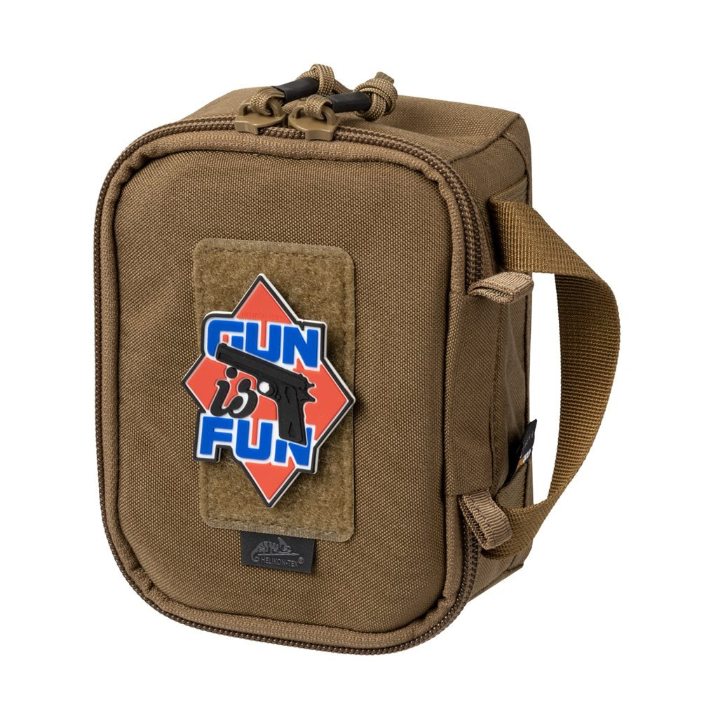 Funda AMMO BOX para cartuchos negra de Cordura 500D con asa y cremallera bidireccional