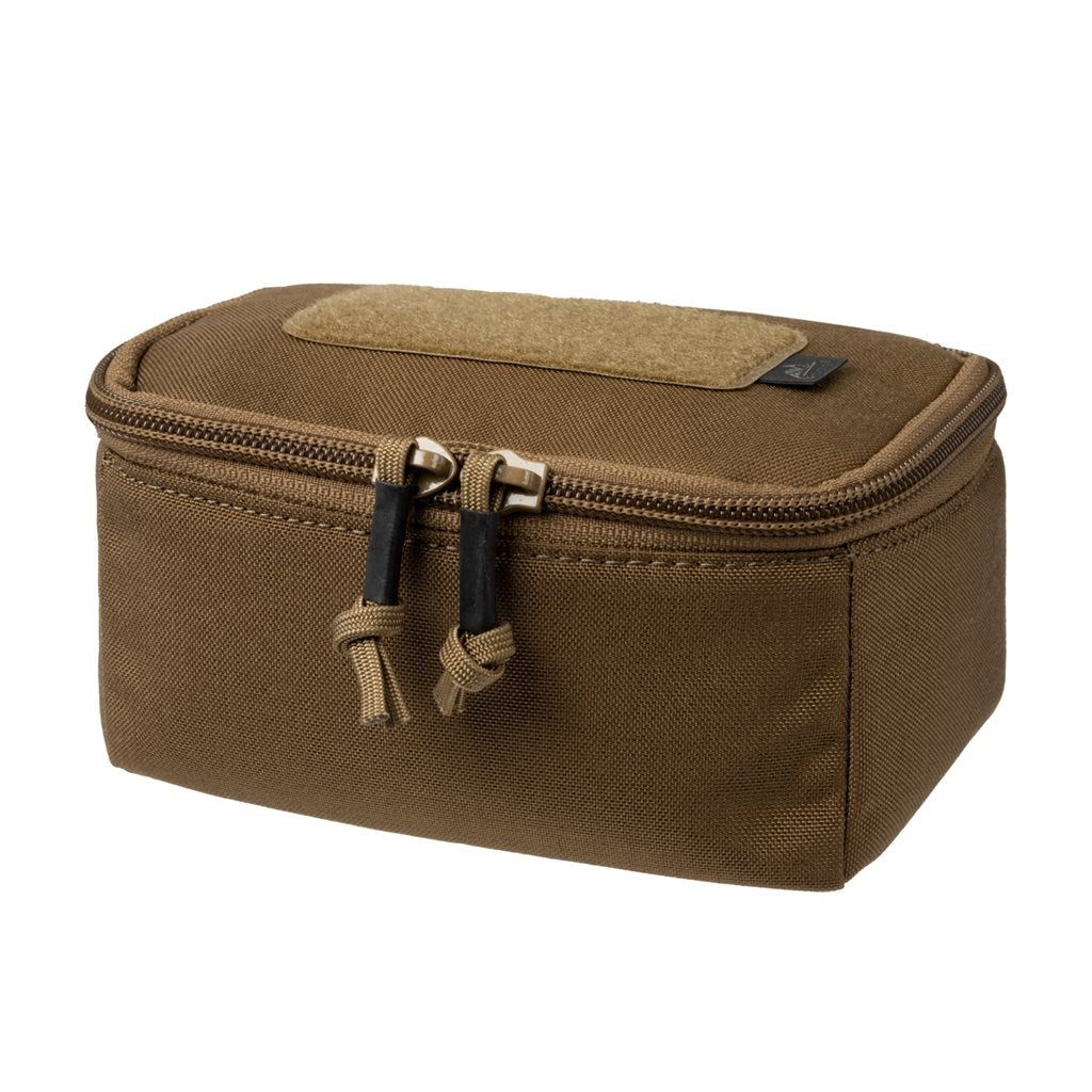 Funda AMMO BOX negra para munición en 500D Cordura con asa y cremallera bidireccional