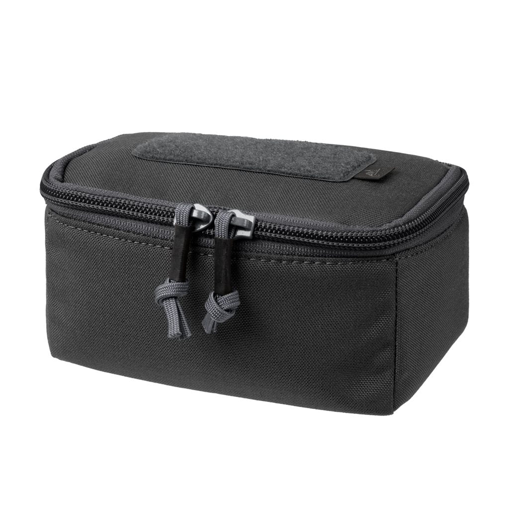 Funda AMMO BOX para cartuchos negra de Cordura 500D con asa y cremallera bidireccional