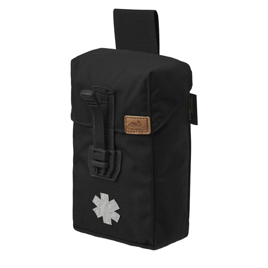 Funda Botiquín Bushcraft First Aid Kit negra en Cordura 263 g/m² con compatibilidad MOLLE/PALS