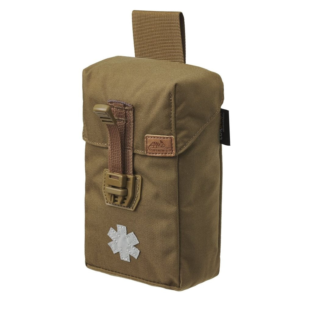 Botiquín Bushcraft First Aid Kit® negro, funda de Cordura 263 g/m2 con interfaz MOLLE/PALS