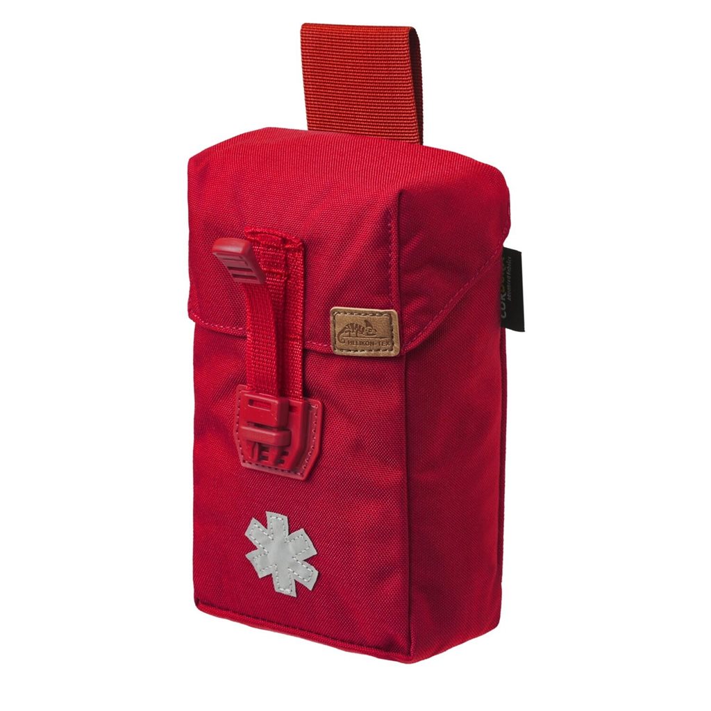 Funda Botiquín Bushcraft First Aid Kit negra en Cordura 263 g/m² con compatibilidad MOLLE/PALS