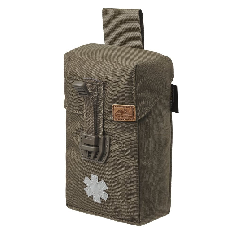 Botiquín Bushcraft First Aid Kit® negro, funda de Cordura 263 g/m2 con interfaz MOLLE/PALS