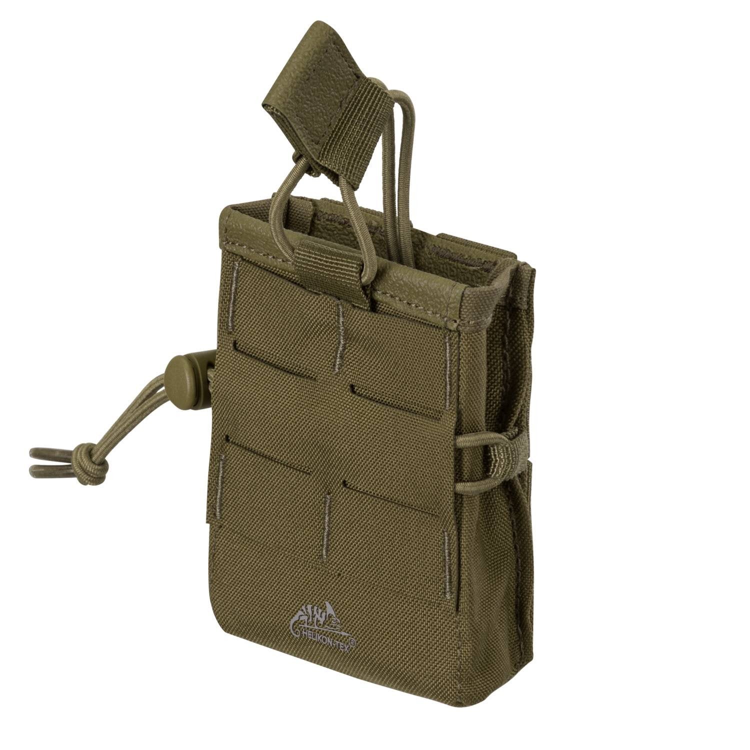 Bolsa COMPETITION para cargador AR/AK en negro, compatible con MOLLE/PALS