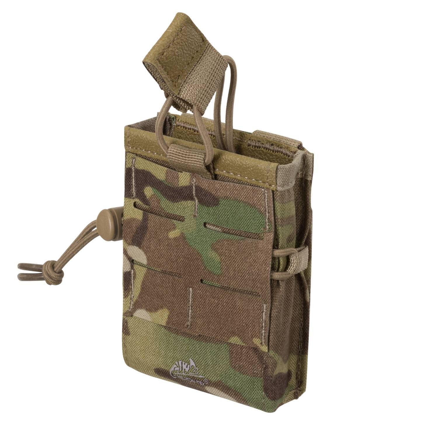 Bolsa COMPETITION para cargador AR/AK en negro, compatible con MOLLE/PALS