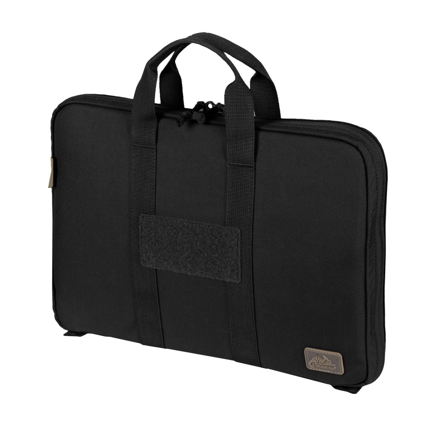 Bolsa DOUBLE PISTOL WALLET® negra de Helikon-Tex para dos pistolas con cierre YKK y bolsillo interior