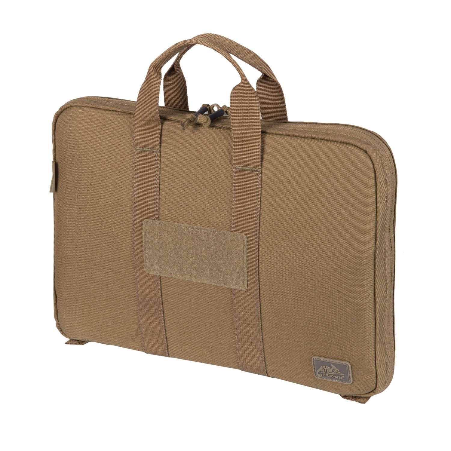 Bolsa DOUBLE PISTOL WALLET® para hasta dos pistolas, negra, con cierre YKK y bolsillo para accesorios