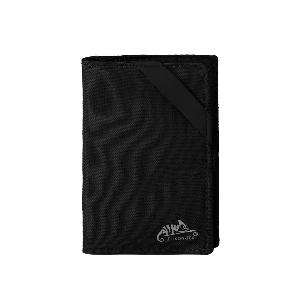 Billetera EDC MINI WALLET Cordura negra Helikon-Tex - nylon resistente, 2 compartimentos, cierre velcro