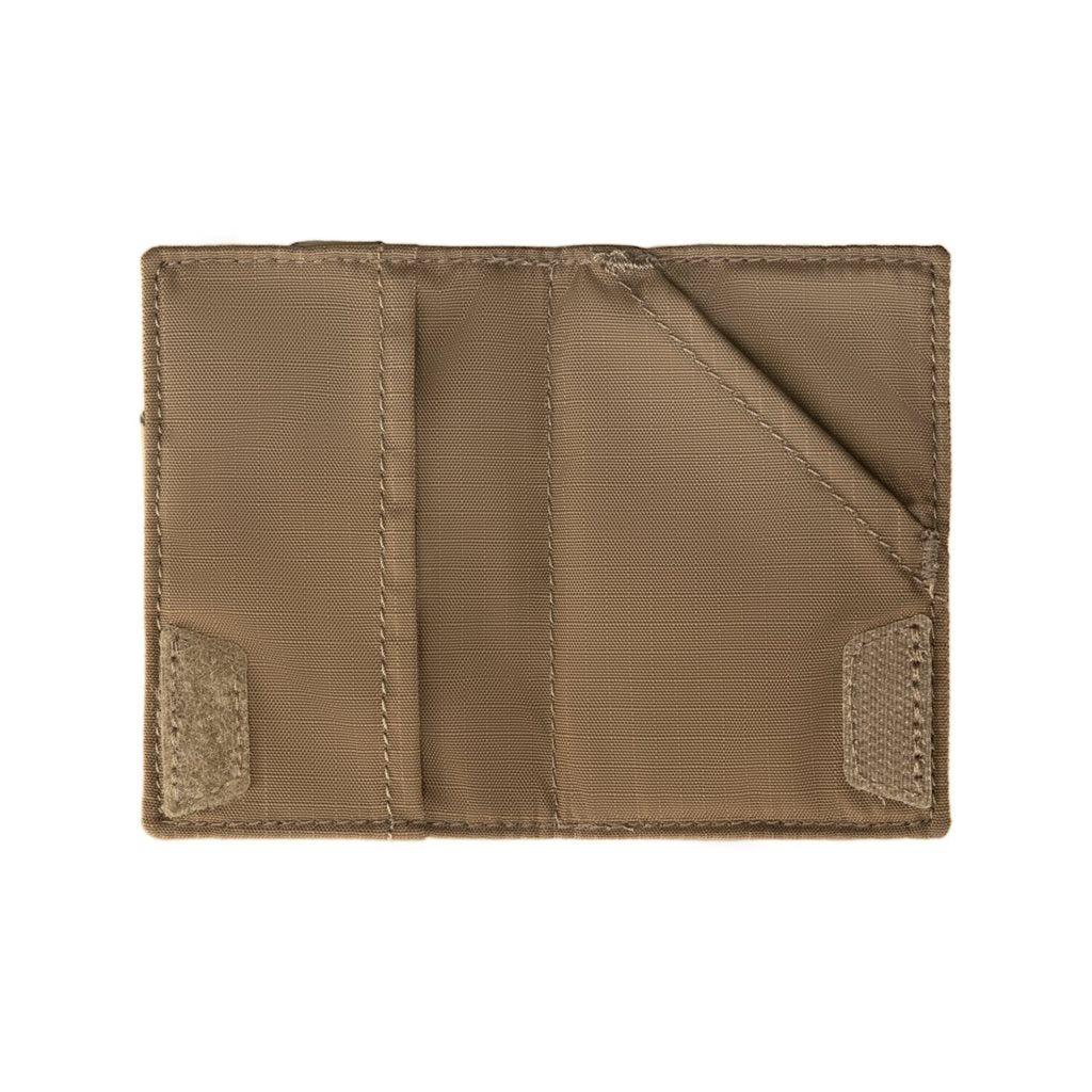 Billetera EDC MINI WALLET Cordura negra Helikon-Tex - nylon resistente, 2 compartimentos, cierre velcro