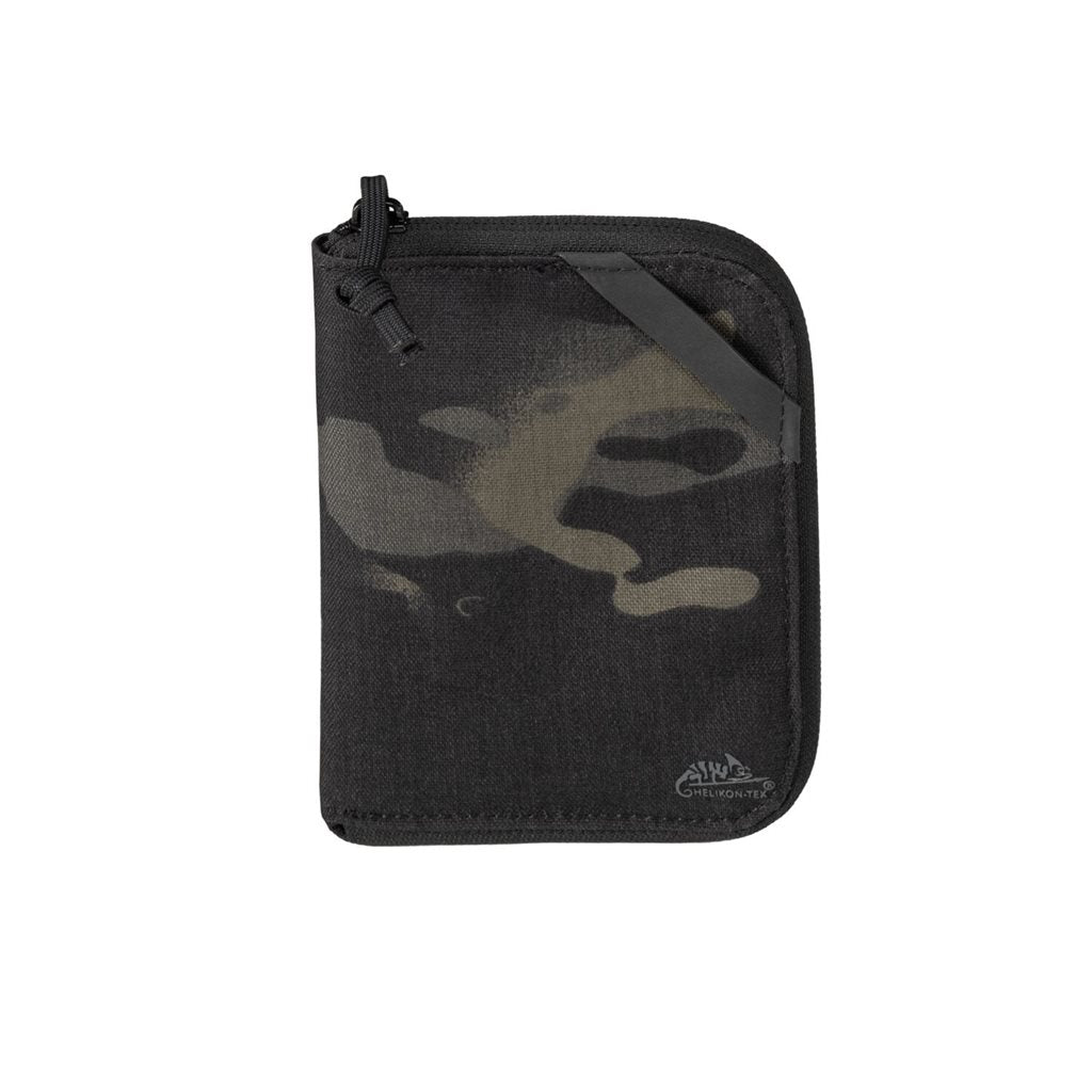 Cartera EDC LARGE WALLET® Cordura® negra, nylon resistente, con protección RFID