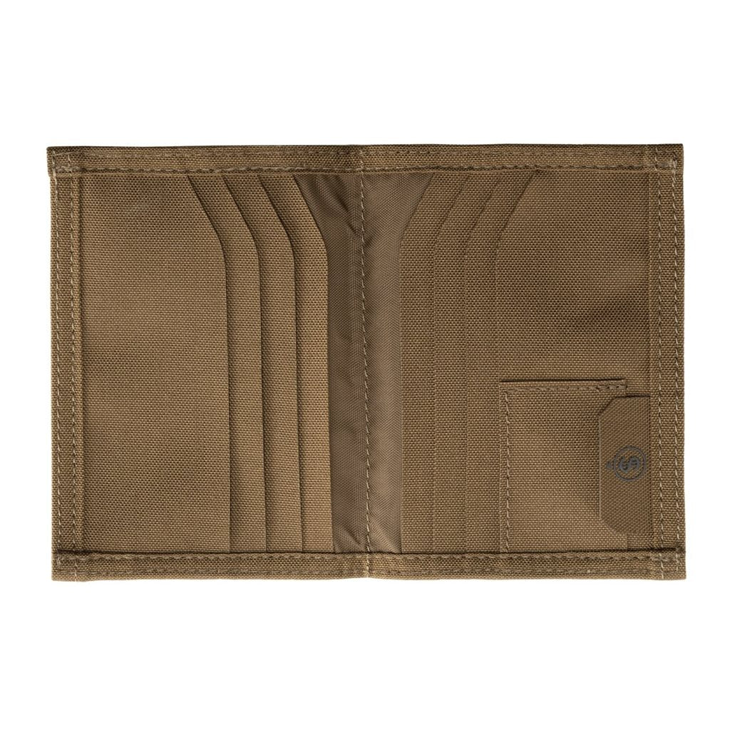 Cartera EDC SMALL WALLET® en Cordura® negra con proteccion RFID para tarjetas