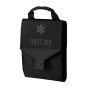 Botiquín FLAT MED POUCH negro, estuche de primeros auxilios de perfil bajo