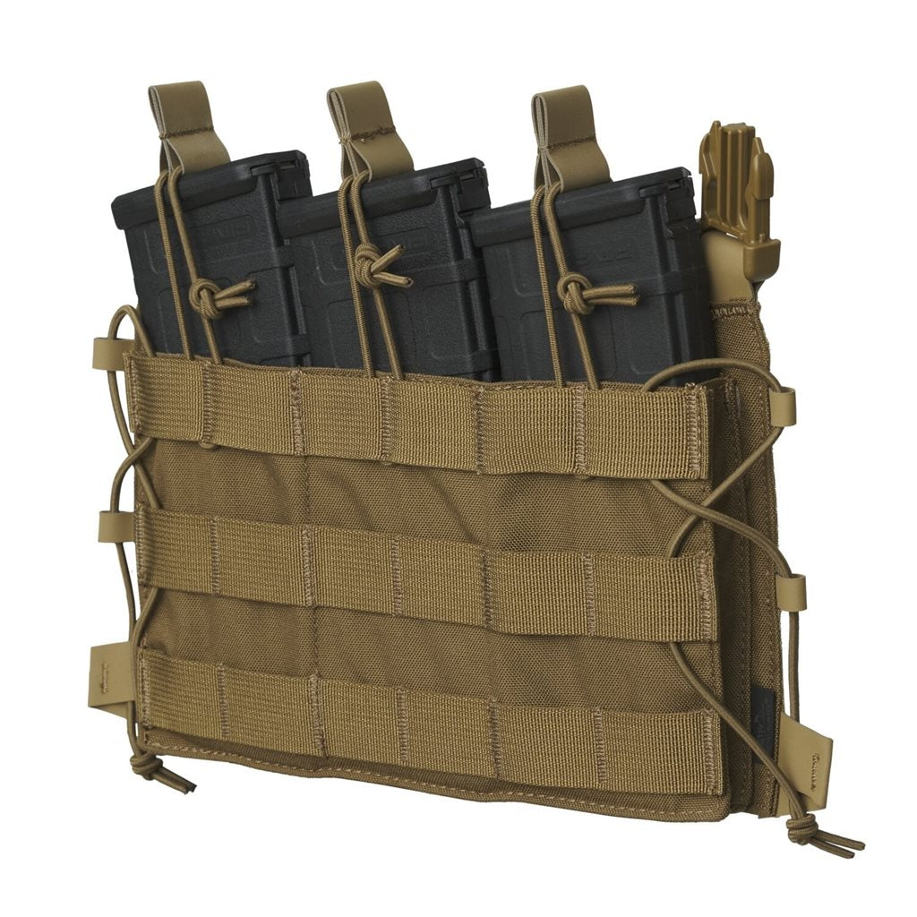 Plataforma frontal GUARDIAN de HELIKON con fundas para cargadores AR AK47 AK74