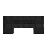 Panel pectoral GUARDIAN RECCE Cordura negro con anclajes MOLLE