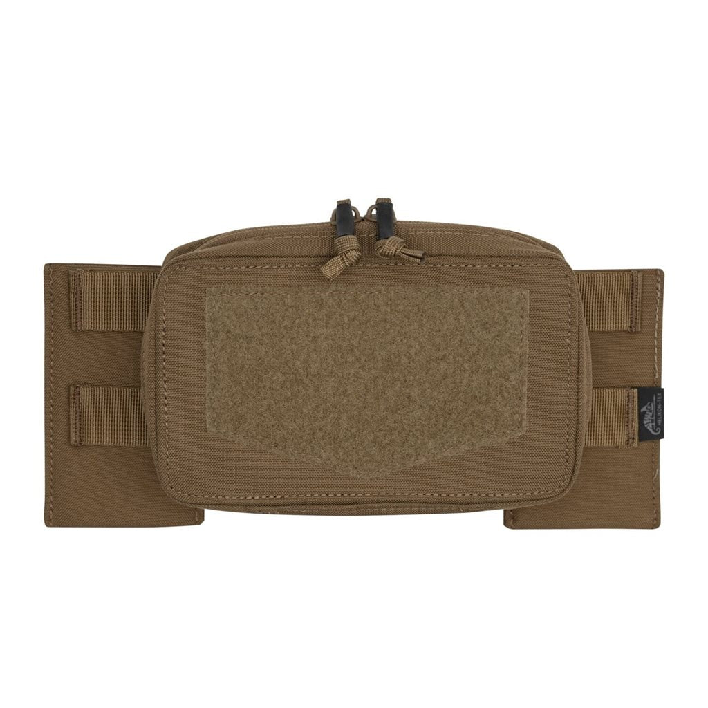 Panel pectoral GUARDIAN RECCE Cordura negro con anclajes MOLLE
