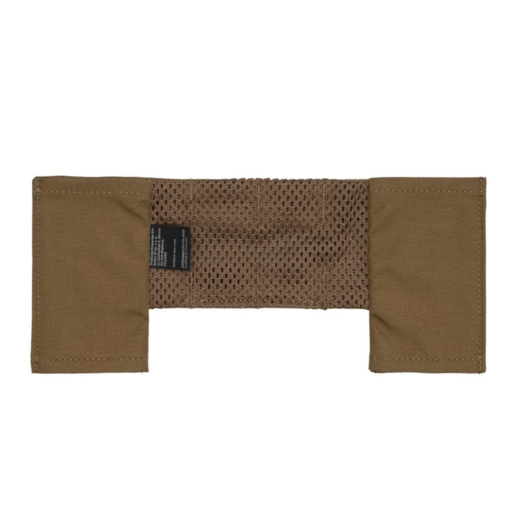 Panel pectoral GUARDIAN RECCE Cordura negro con anclajes MOLLE