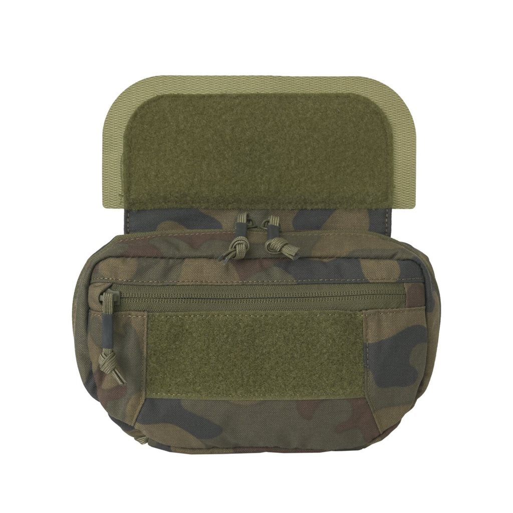 Funda inferior adicional GUARDIAN DANGLER negra con plataforma trasera desmontable y compatibilidad MOLLE