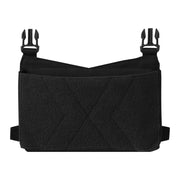 Plataforma frontal GUARDIAN KANGAROO FLAP negra para portaplacas, vista frontal