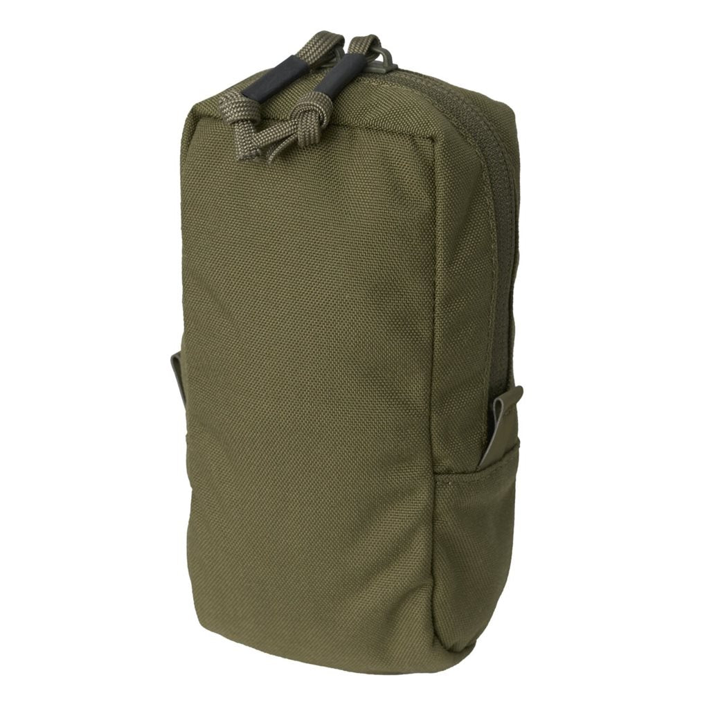 Funda universal MINI POUCH negra con cremallera bidireccional y compatibilidad MOLLE/PALS