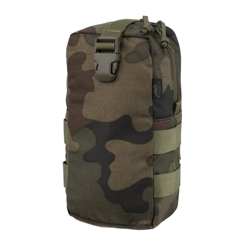 Funda universal Guardian Multi Pouch negra para botella o radio, compatible con sistemas MOLLE/PALS