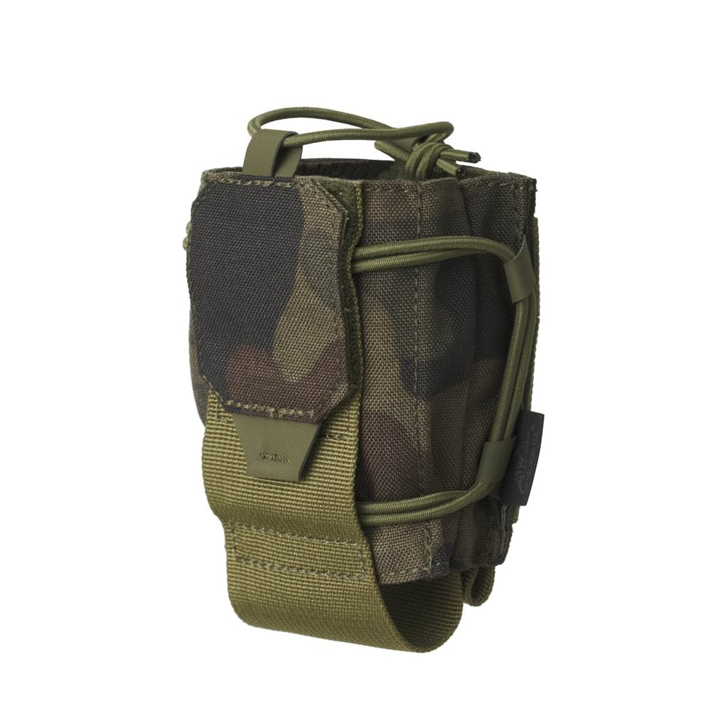 Funda RADIO para emisora negra MO-GRP, bolsa resistente con altura ajustable y perímetro elástico