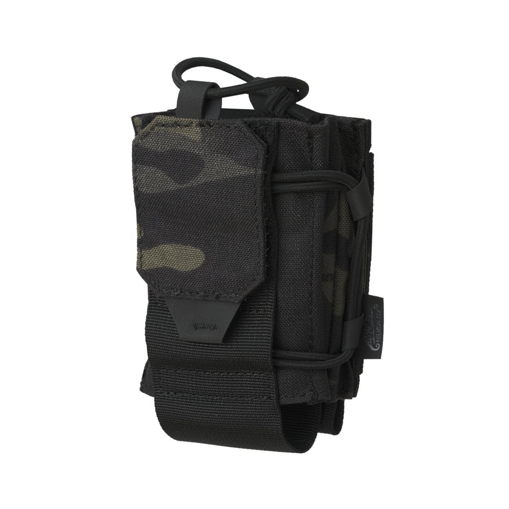 Funda RADIO para emisora negra MO-GRP, bolsa resistente con altura ajustable y perímetro elástico