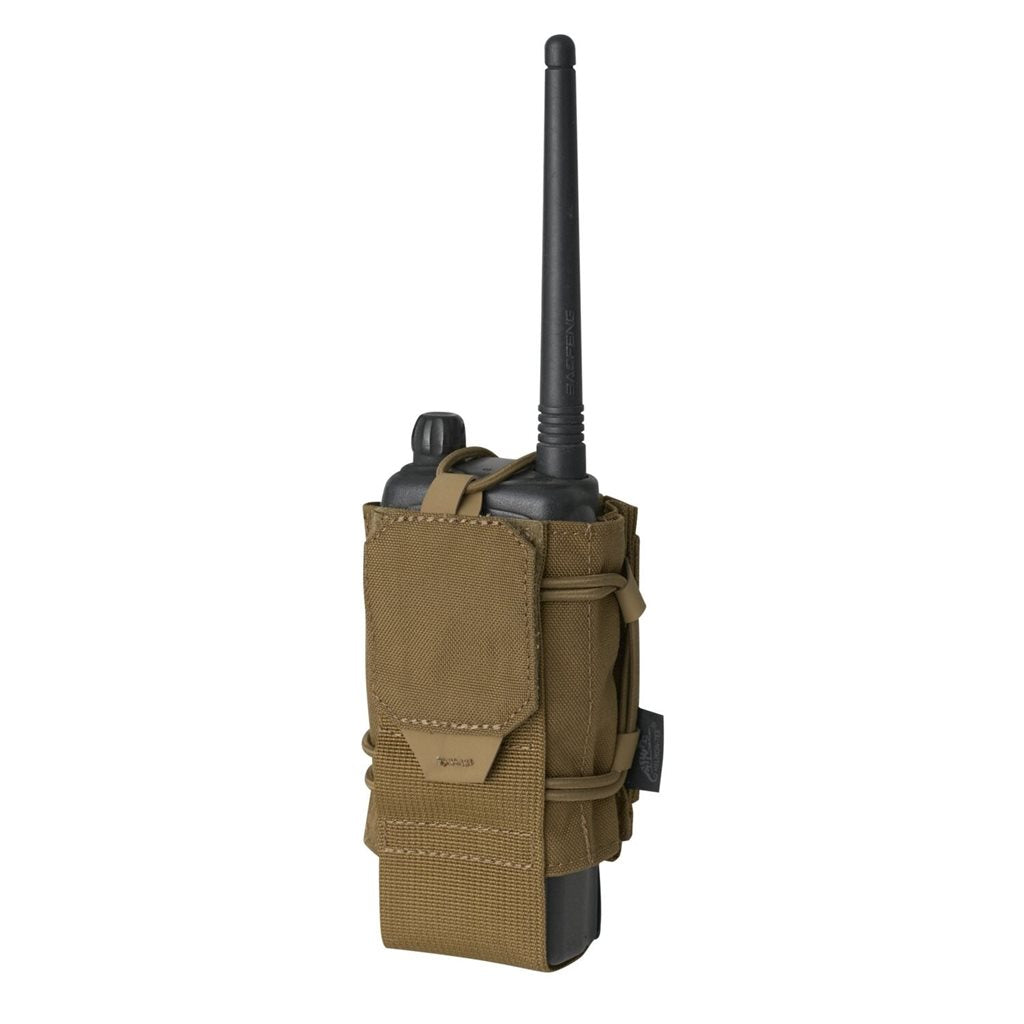 Funda RADIO para emisora negra MO-GRP, bolsa resistente con altura ajustable y perímetro elástico