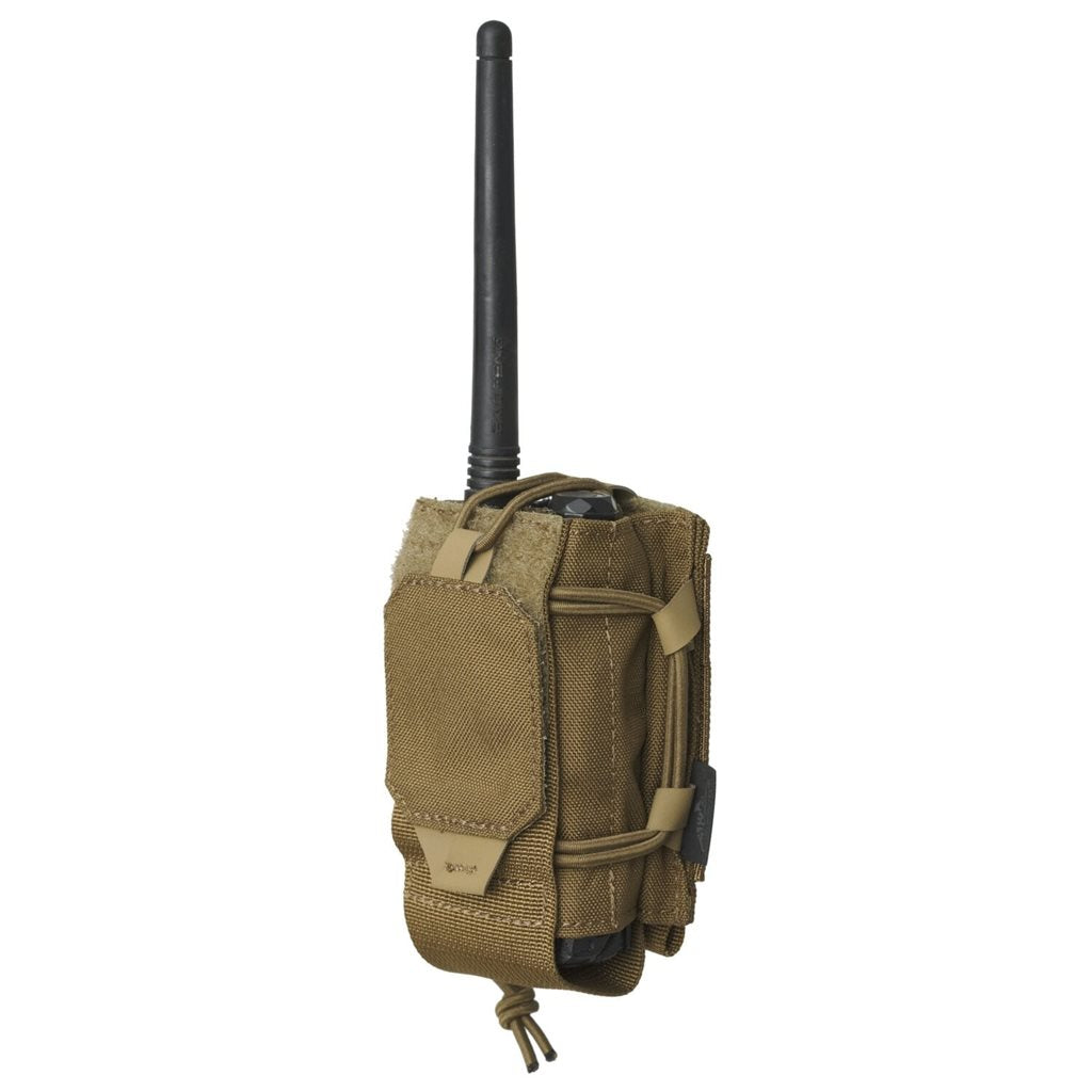 Funda RADIO para emisora negra MO-GRP, bolsa resistente con altura ajustable y perímetro elástico