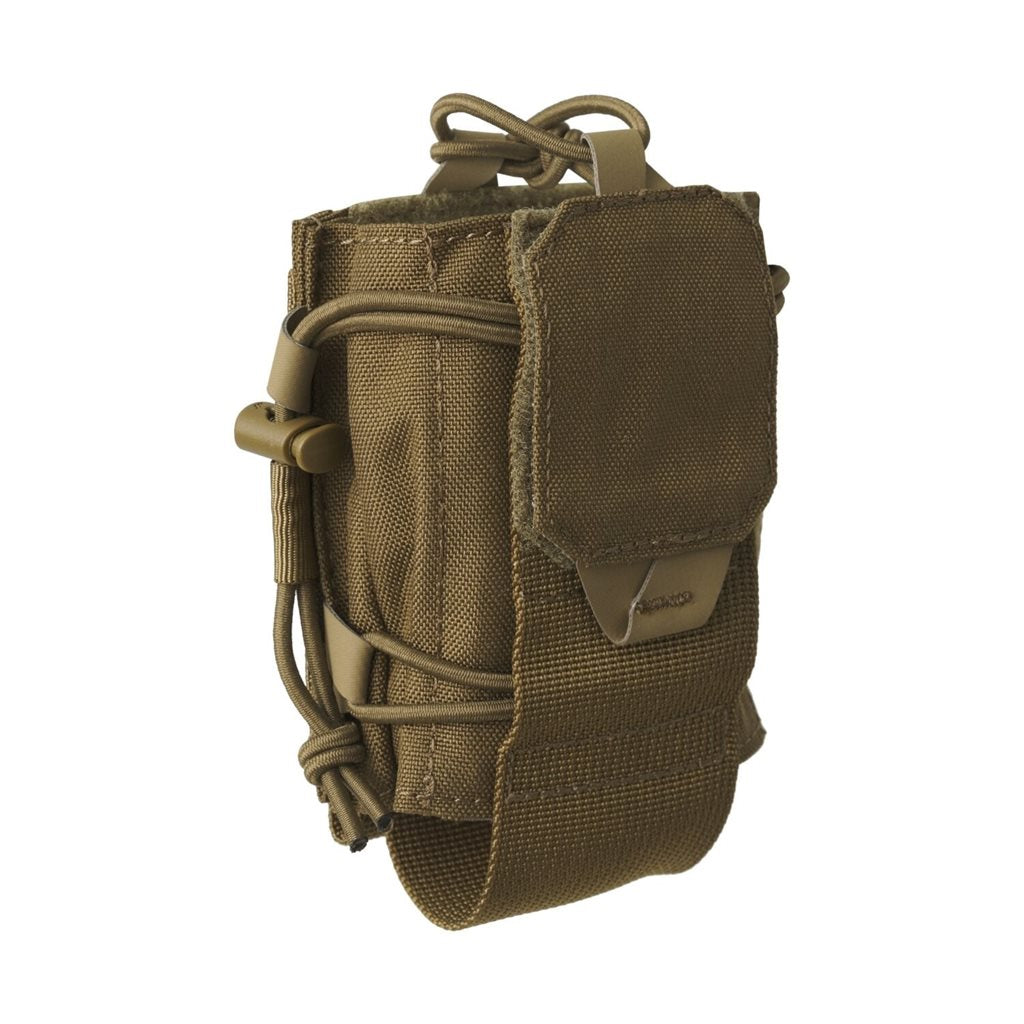 Funda RADIO para emisora negra MO-GRP, bolsa resistente con altura ajustable y perímetro elástico