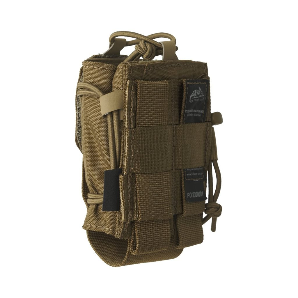 Funda RADIO para emisora negra MO-GRP, bolsa resistente con altura ajustable y perímetro elástico