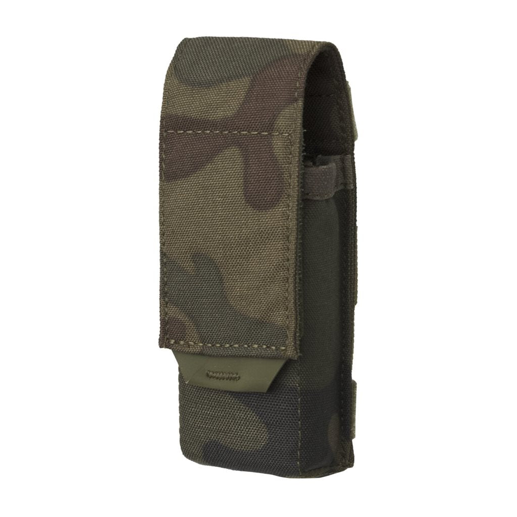Funda TOURNIQUET negra de nylon para torniquete, compacta con solapa para acceso rápido