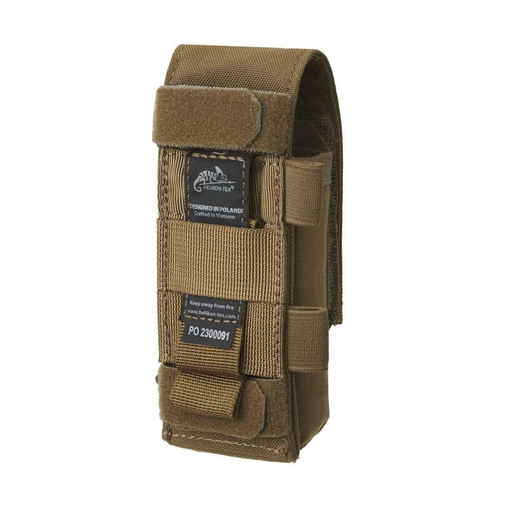 Funda TOURNIQUET negra de nylon para torniquete, compacta con solapa para acceso rápido