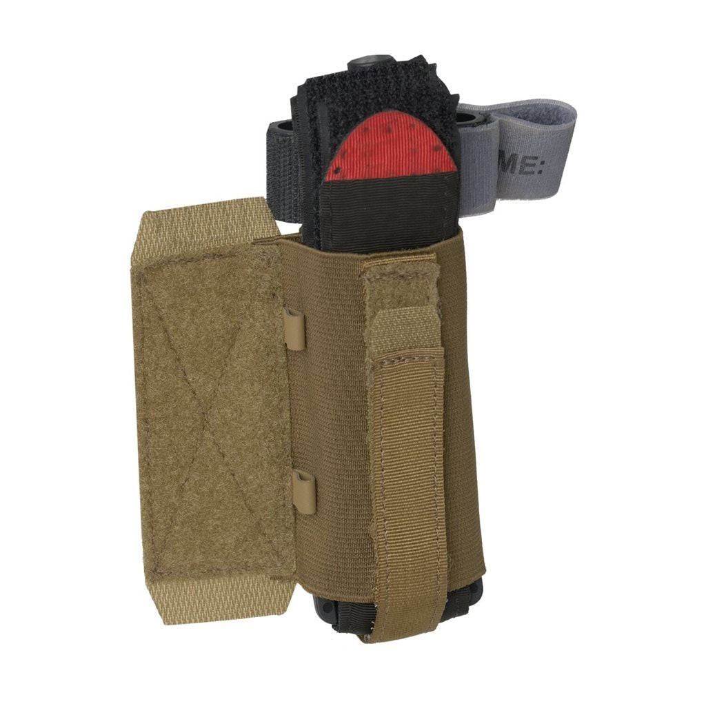 Funda lateral adicional GUARDIAN negra para chaleco táctico mostrada en imagen