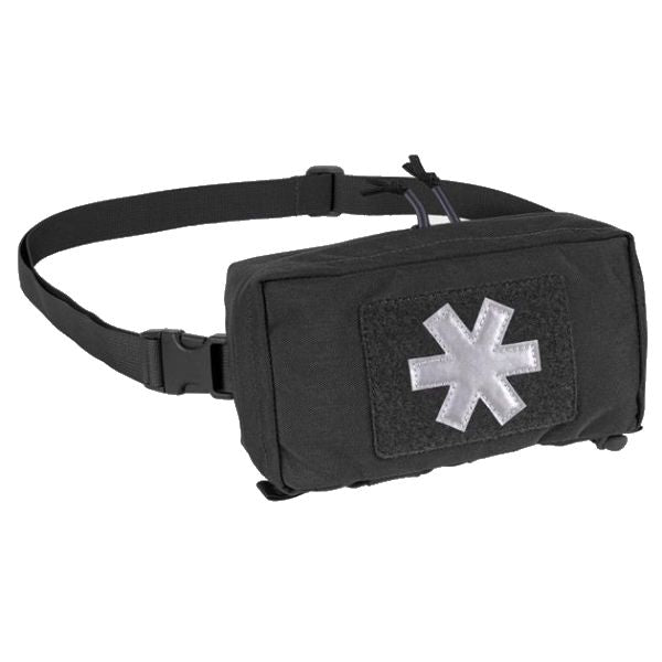Botiquín MODULAR INDIVIDUAL MED KIT® Negro con inserto médico universal y bolsa/riñonera