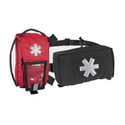 Botiquín MODULAR INDIVIDUAL MED KIT® Negro con inserto médico universal y bolsa/riñonera