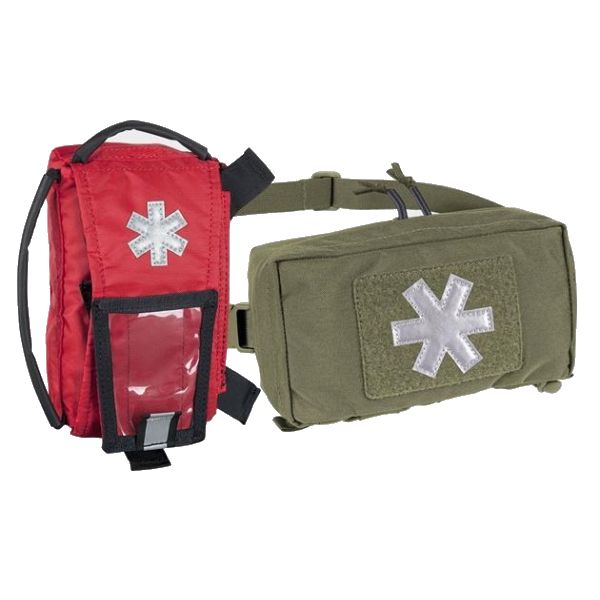 Botiquín MODULAR INDIVIDUAL MED KIT® negro con Universal Med Insert y bolsa/riñonera